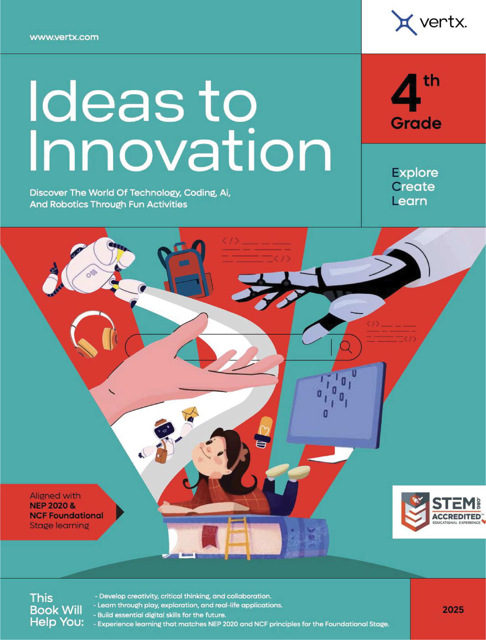 Ideas to Innovation – Grade 5 textbook cover